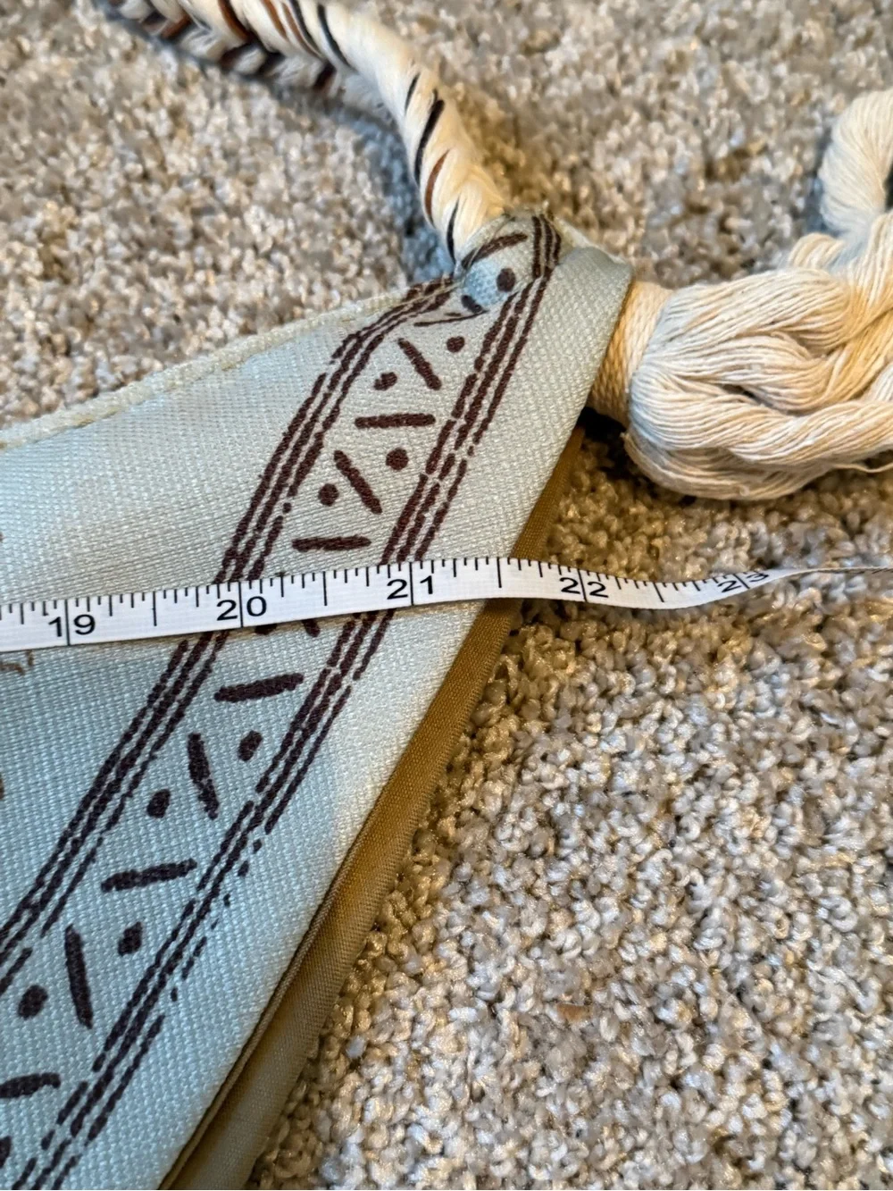 Boho Handmade Hobo Bag with Braided Strap